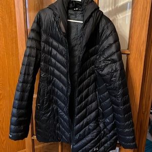 Women’s Under Armour Black Puffer Coat Sz XL
